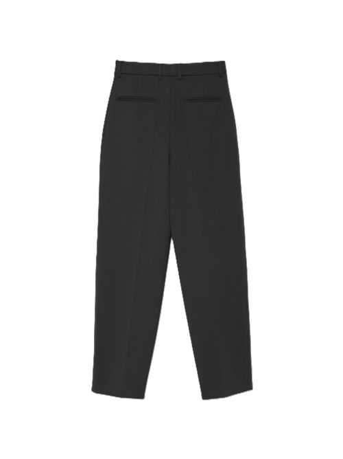 Pleated tailored trousers N°21 | B031 - 3128 - 9000NERO